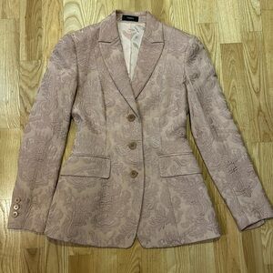 Theory dusty pink blazer 00